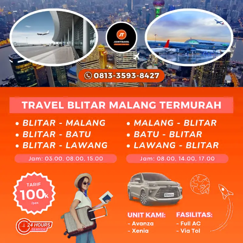 Travel Blitar - Malang