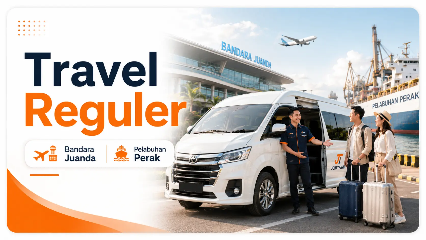 Travel Blitar Juanda dengan armada Join Travel Blitar